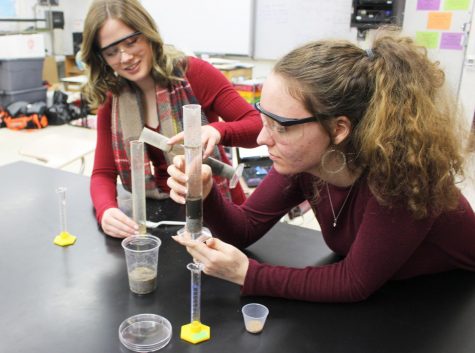 Students in Mrs. Jennifer Kahn’s AP Environmental Science classes are encouraged to focus on solving environmental issues all around the world.