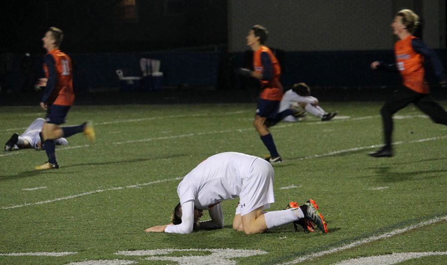 Boys soccer reacts to their only loss of the season at the State title game.