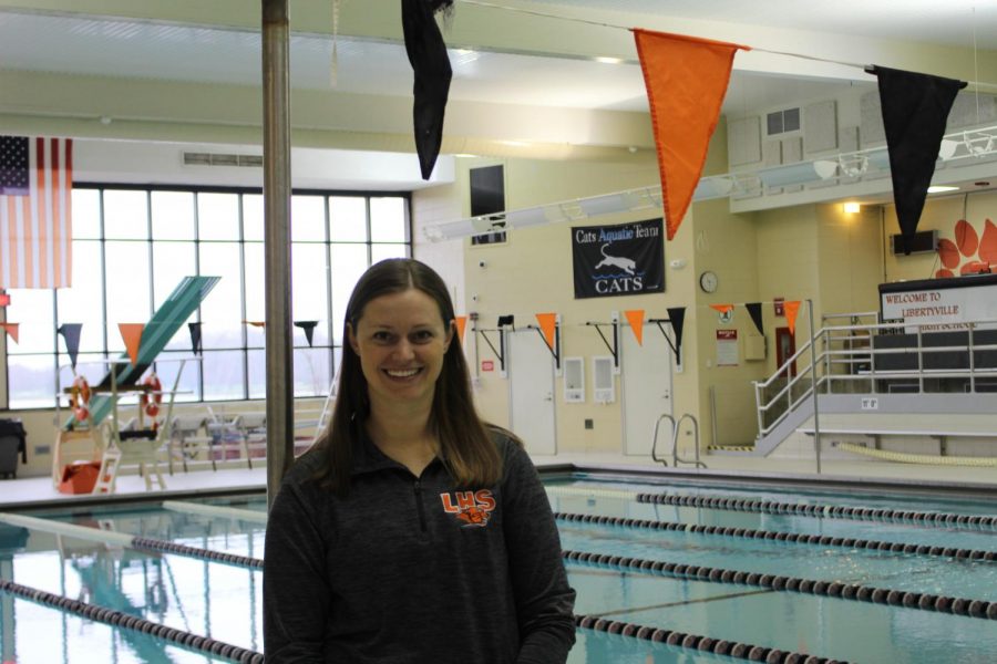  In high school Mrs. Pechauer swam the 100 yard backstroke competitively where she went on to win the state championship both her sophomore and junior year.