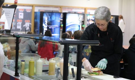 Debbie is always hard at work, making sure every student leaves Sandwich Central feeling satisfied. 