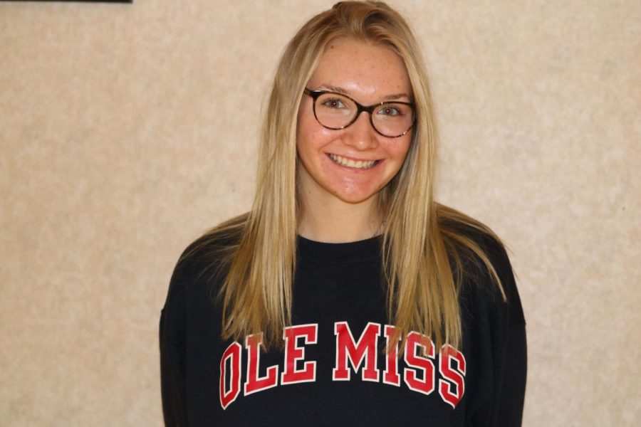 Junior Peyton O’Brien committed to the University of Mississippi to play Division I volleyball as a sophomore in high school.