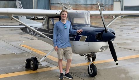 Larsen took his first solo flight July 2, 2019. This experience led him to search for aviation programs around the country to further his studies.