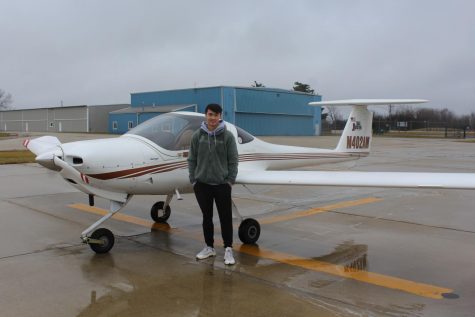 Tyler Trigg, who is currently a junior, participates in a program at Waukegan National Airport, where he is given instructions to fly a plane. Skill Aviation, the program in which Tyler is apart of, is very popular among Lake County aviation students.