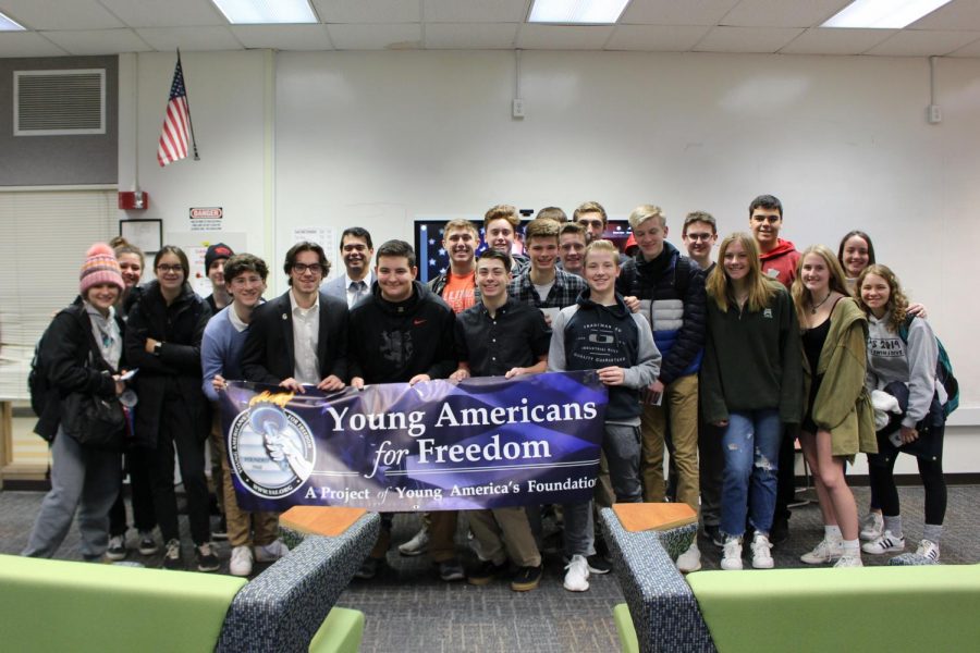 Young Americans for Freedom (YAF) is a new conservative club at Libertyville High School, promoting individual freedom, a strong national defense, free enterprise and other traditional values.