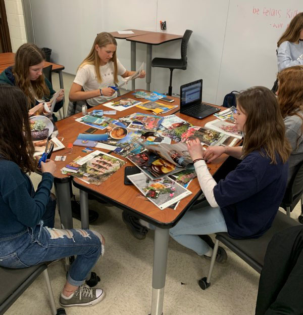 Senior conducts art therapy study