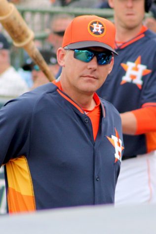 Former Astros manager A.J. Hinch was fired by the Astros organization shortly after being served a one-year suspension by Major League Baseball for his involvement in the sign-stealing scandal.