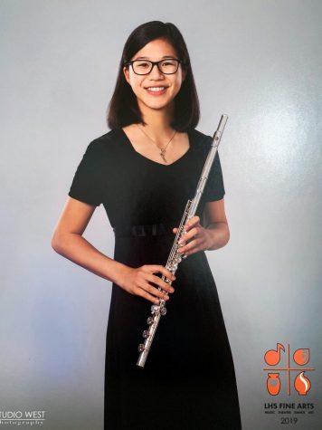 Photo courtesy of Studio West. Senior Audrey Chung plays flute in LHS’s Wind Ensemble as well as piano in LHS’s Jazz Ensemble. Chung has been playing both flute and piano since she was young and plans to continue her journey with music throughout college.