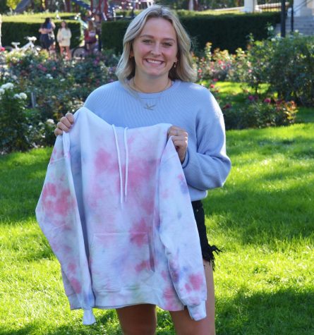 Katie Numeras, a senior, started making and selling tye-dye clothes in April through her Instagram account. She’s been selling her products locally and in other states, such as Tennesse, Texas, and Georgia.