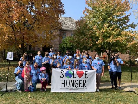 Many of Sharma’s friends and neighbors helped out at the Wheels for Meals launch event.