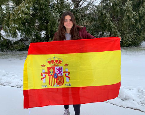 Christina Tuduri Poza, a senior at LHS, immigrated from Spain to the U.S. with her family right before starting freshman year. She is still able to keep in touch with her family and friends back in Spain with the help of her parents.
