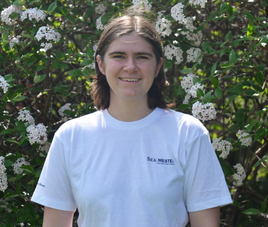 Celia McDermott-Hinman is taking a gap year before attending the University of Michigan in 2022. During the fall and winter, she will be on a boat with 23 other students, helping with maintenance and taking marine biology and oceanography classes. For the rest of next school year, she will be staying in Germany with a host family while attending a German high school.