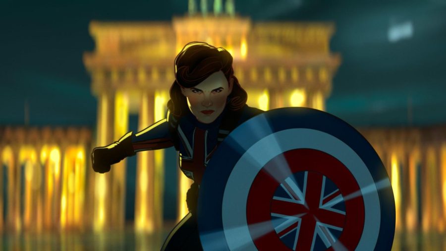 (Courtesy of Walt Disney Pictures) 
The What If series on Disney+ features alternate possibilities of many of the Marvel cinematic universe’s heroes. In the first episode, a twist is put on the story of Captain America and shows what it would’ve been like if Peggy Carter took the super-soldier serum instead of Steve Rodgers.