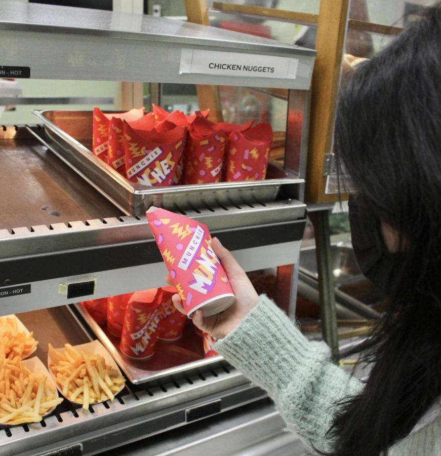 The cafeteria is not only changing visually, but also with its quality of food. The result of changing food providers will allow on-the-go and customizable lunch alternatives for students and staff.