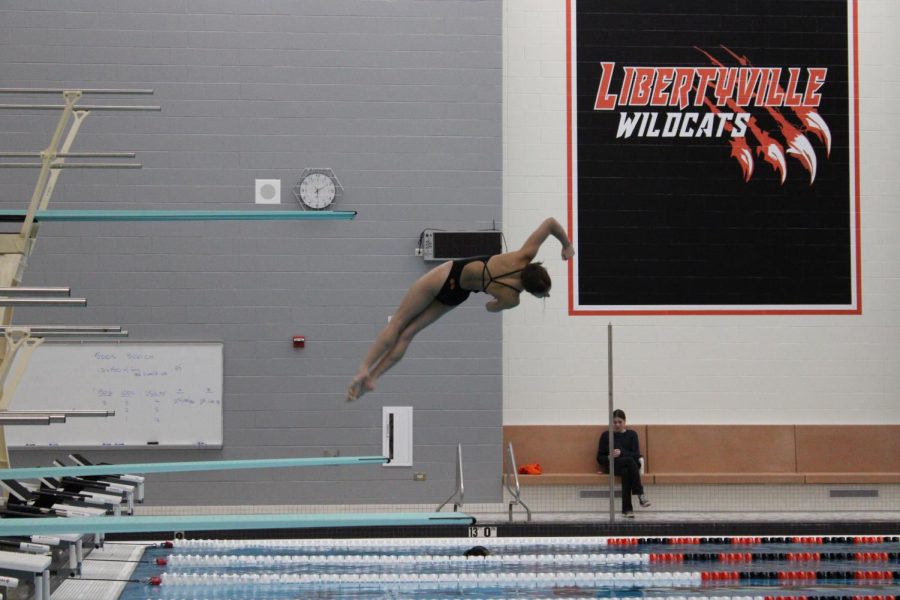 Junior+Bella+Mazza+performing+a+back+one+somersault+with+one+and+half+twist.+Mazza+is+the+only+member+of+the+team+that+knows+how+to+accomplish+this+dive.+