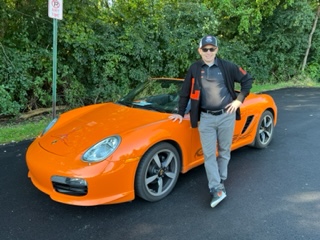 “I am so excited! The weather is perfect, and our school spirit is just off the charts,” Dr. Koulentes said while leaning against the car he drove in the parade.