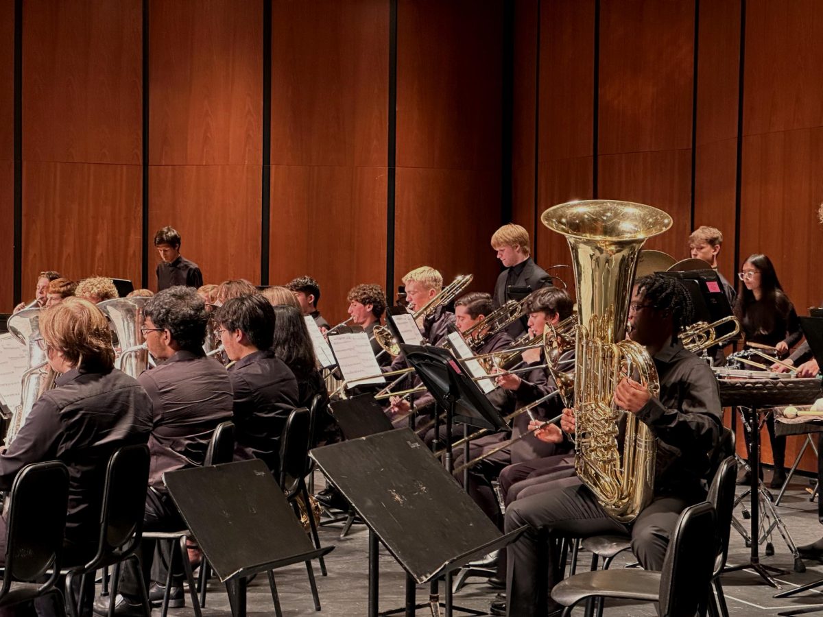 The Symphonic Winds perform “Legends of the Galaxy” by Chandler Wilson. This was the opening song to their section in the concert.
