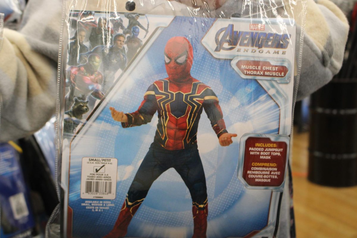 The Avengers Spiderman costume is being sold at Spirit Halloween. It's been popular since the Spiderman: No Way Home movie played in theaters on December 17 and got attention on Tiktok as couples wear matching Spiderman costumes with sweatpants. 
