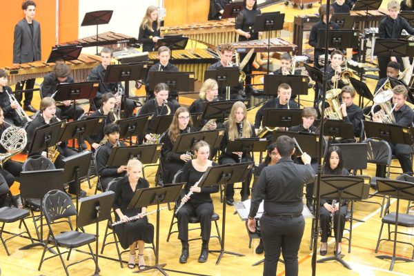 Libertyville feeder schools perform with LHS bands for the 48th annual Festival of Bands