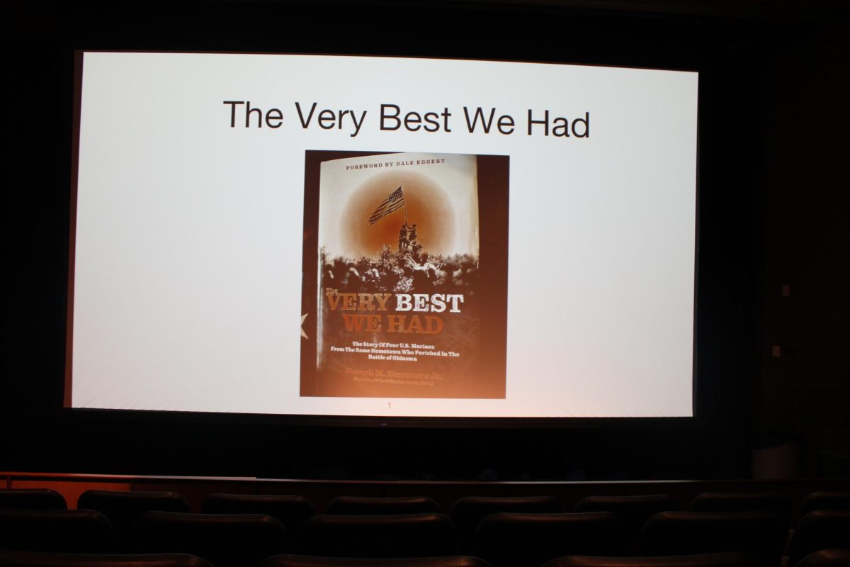 Mr. Joseph Nemmers’ The Very Best We Had tells the true story of Lloyd Iverson, Jack Brown, Ole Ekstrom, and Jack Cherenovich, four Libertyville High School students who fought and died in the battle of Okinawa, a major conflict in World War II.