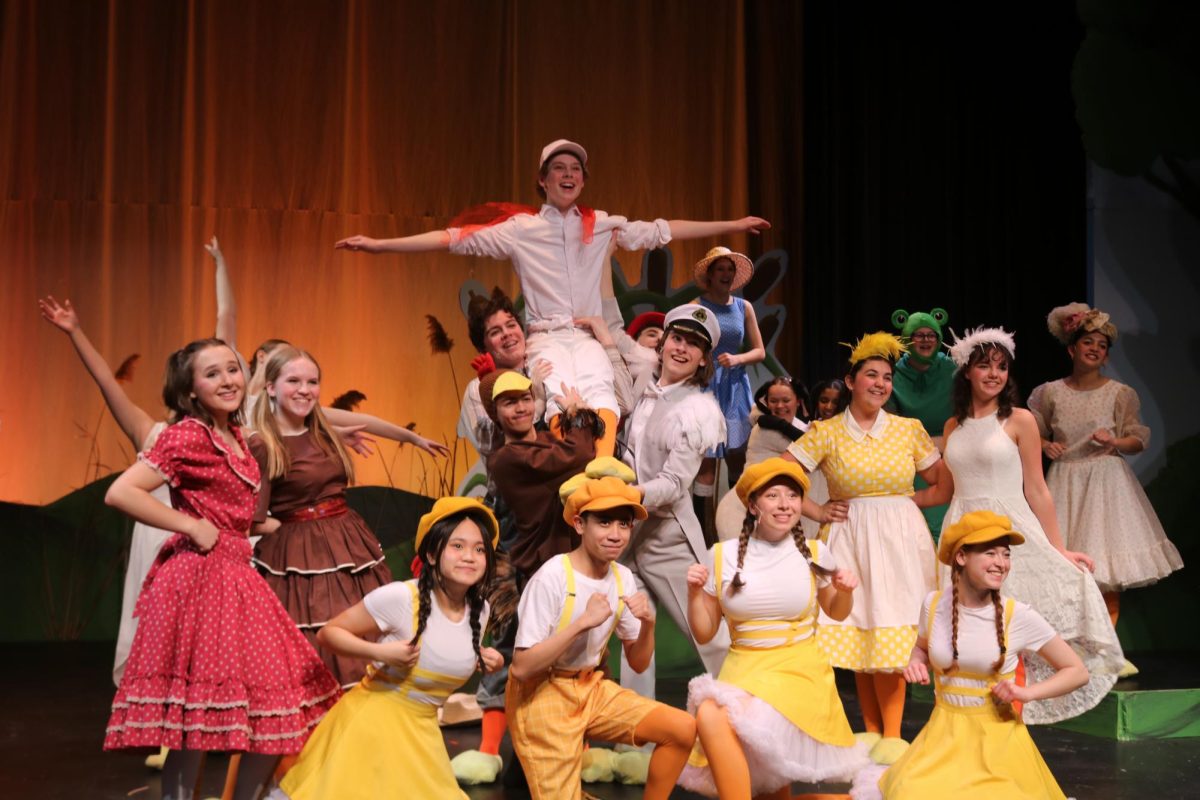 Compared to other LHS frosh/sop plays, “Honk” is a lot different. Mr. Thomas made the collective decision to turn this production into a musical and tour various elementary schools in the area. “[Mr. Thomas] decided to make a frosh/soph play [into a] musical [because] typically freshmen and sophomores don't get into [the winter musical] because there are older, more experienced people – same thing with crew,” said Brooke Weintroub, a member of Honks running crew. “This is a thing for underclassmen to grow their abilities.”
