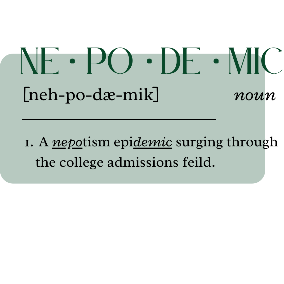Nepodemic