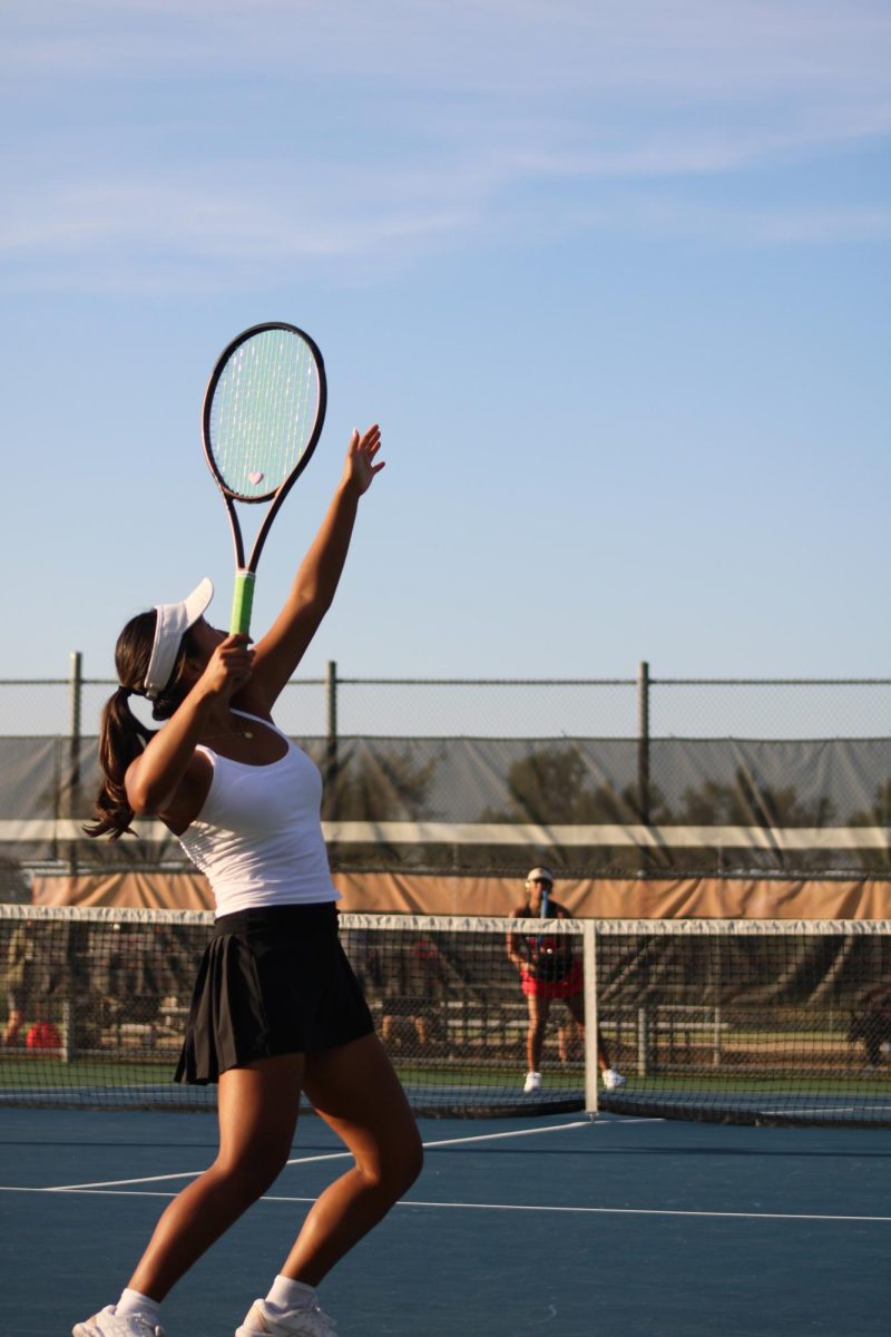 From Singles to Doubles, Girls Tennis Wins Against Mundelein as One On Senior Night