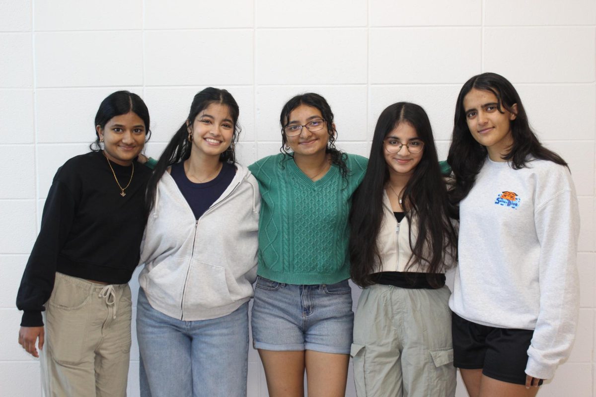 Student leaders of the Illinois chapter of the Mind Matters Movement are paving the way for awareness and advocacy for brain cancer. “We're hoping that people recognize that it's still a very important issue, and that it can really benefit from people learning about it and contributing to volunteering and research,” senior Tanisha Desai, the Chapter Lead, said. “Even just like a simple donation can do a lot.” From left to right: Seniors Ardra Nair (Treasurer), Shruti Bahirat (Vice Chapter Lead), Tanisha Desai (Chapter Lead), Ishika Banerjee (Social Media Manager) and Shagun Poonia (PR/Graphics). 
