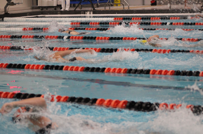 Girls Varsity Swim Team Secures 112-55 Win Against Lake Forest