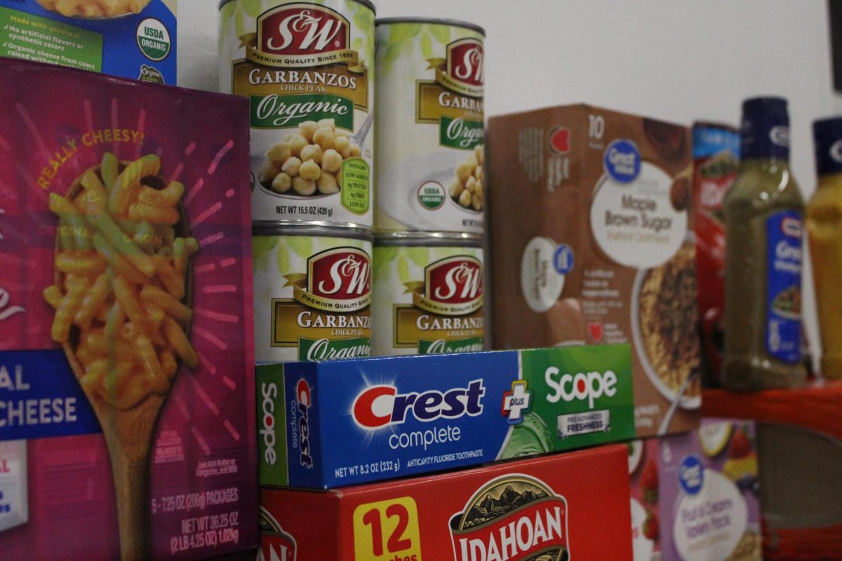 Libertyville High School holds an annual canned food drive. This year it was more important than ever due to the number of families affected by the Government shutdown. Around 1.4 million families were impacted due to missed pay checks, according to the Save the Children Action Network.