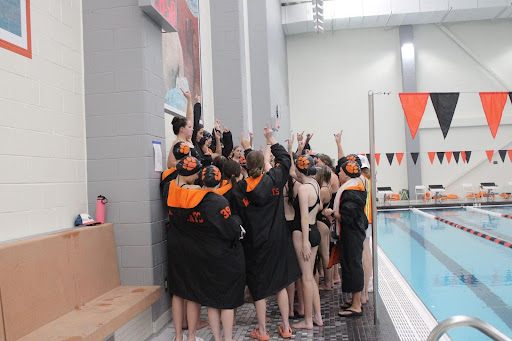 Absence of talent was not a problem this year for girls swim and dive. Though there were some injuries in the middle of the season, the Wildcats were able to persevere and make it to state for multiple events.
