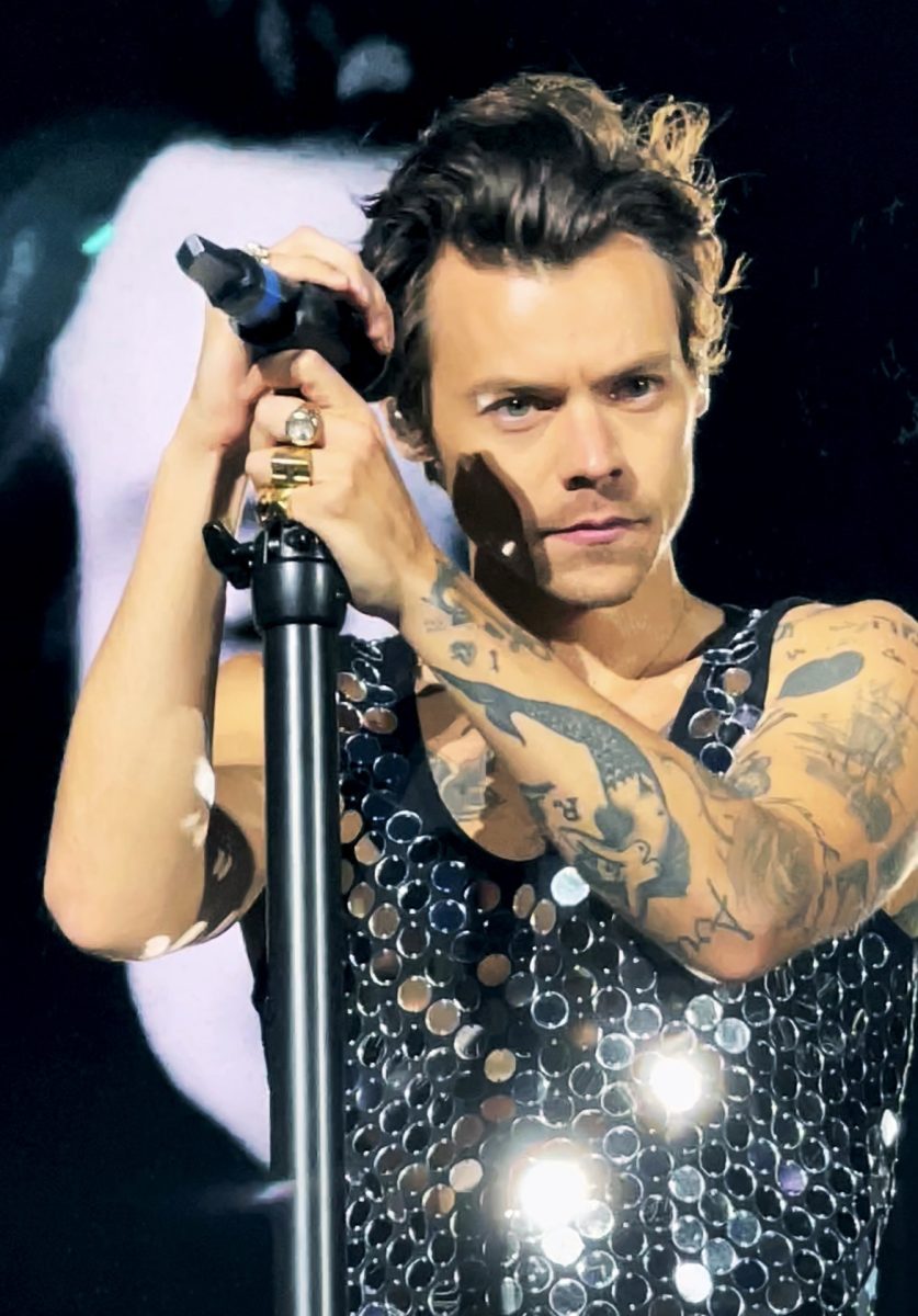Harry Styles, famous for his role in the boy-band “One Direction,” and his 2021-2023 “Love on Tour,” announced his new album coming out on Mar. 6. “Kiss All the Time. Disco, Occasionally” Styles said, was heavily inspired by his time in Berlin. (Photo courtesy of Creative Commons)