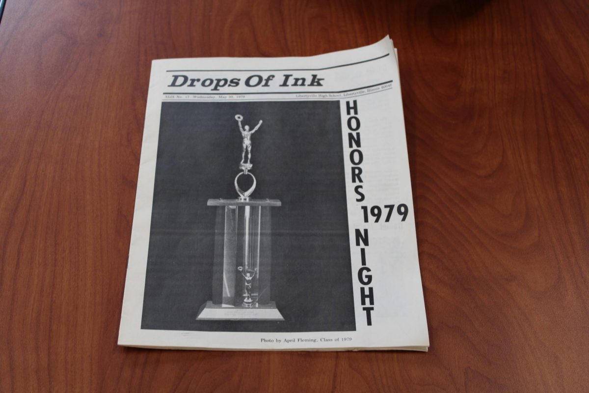 This 1979 Drops of Ink issue shows the previous paper magazines in black and white. At this time, the magazines were intended to be similar to old newspapers.